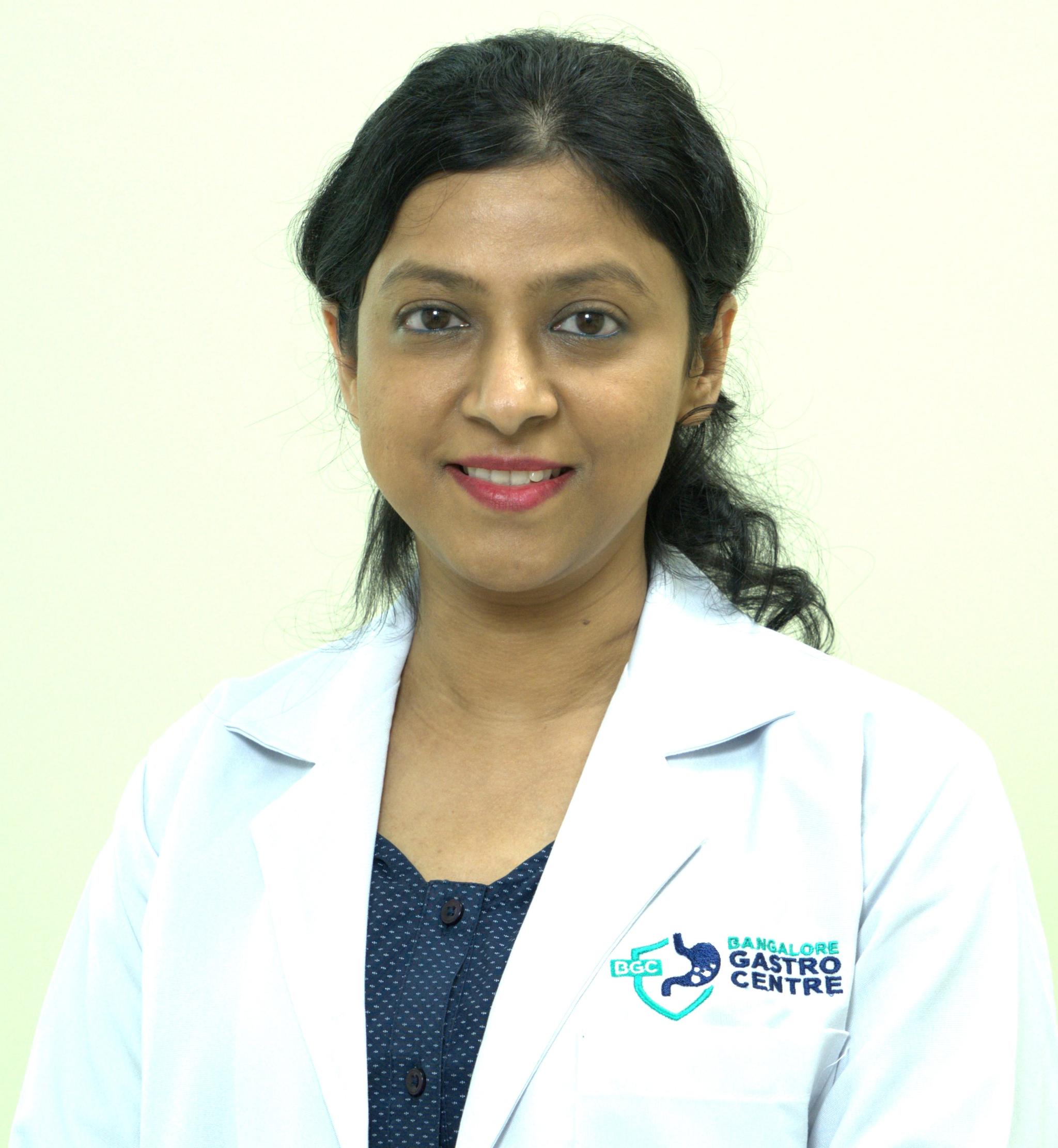 Dr. Tejaswini Dande - Best Female Gastroenterologist Bangalore University Gold Medalist