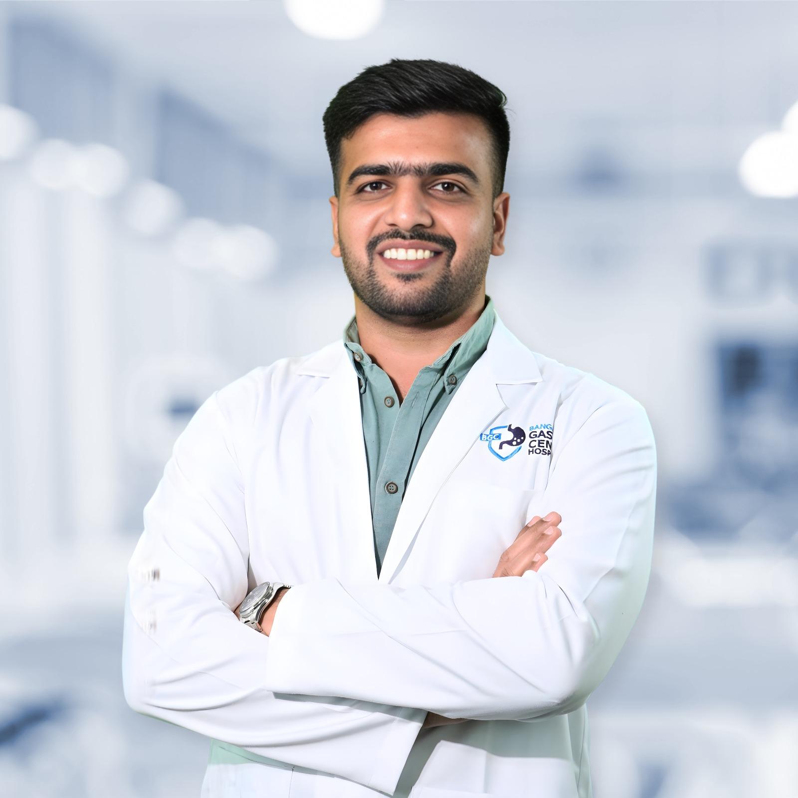 Dr. Vinay - Best Gastroenterologist Bangalore ERCP specialist GEM Hospitals trained BGC