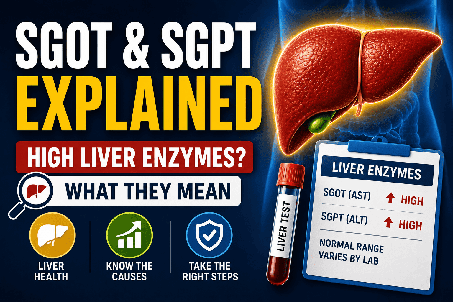 SGOT & SGPT Explained: What High Liver Enzymes Really Mean