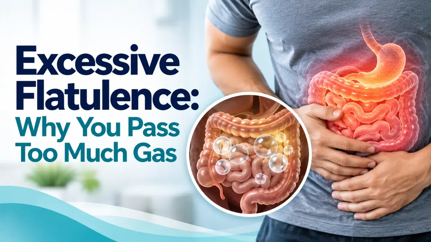Excessive Flatulence: Why You Pass Too Much Gas
