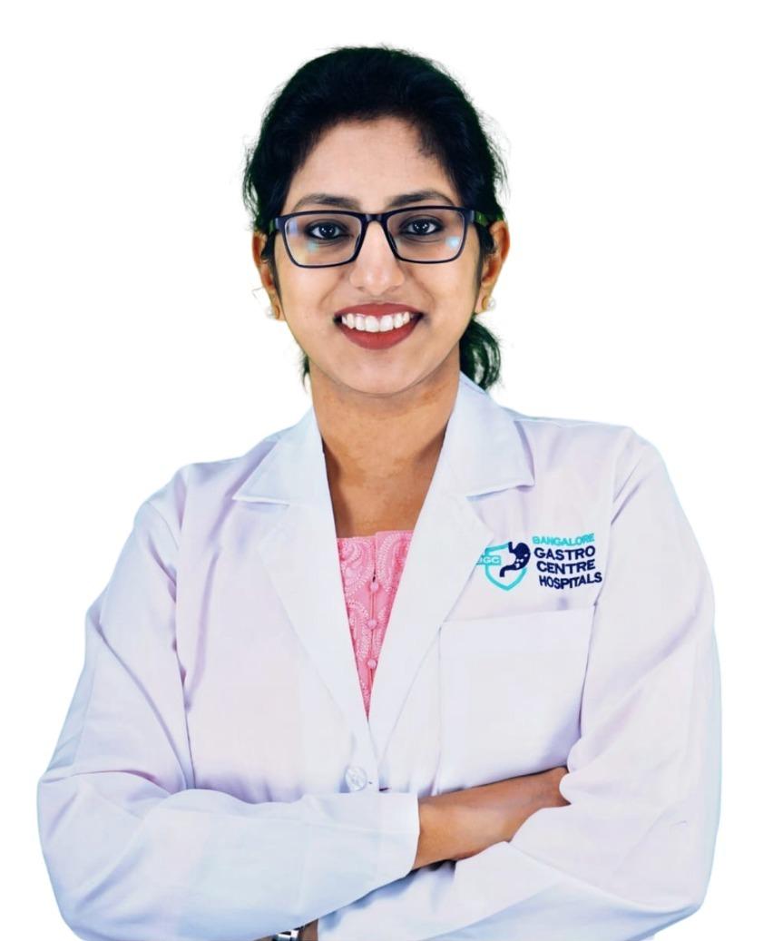 Dr. Sharanya Vasu - Best Female Gastroenterologist Bangalore DrNB trained BGC
